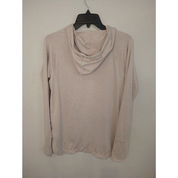 Athleta hooded Medium top Cozy Oatmeal - Picture 4 of 10